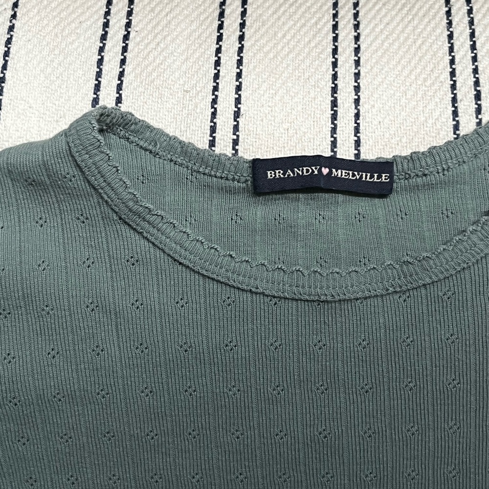 Brandy Melville Pointelle Top